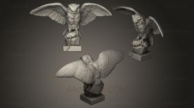 Bird figurines (STKB_0035) 3D model for CNC machine